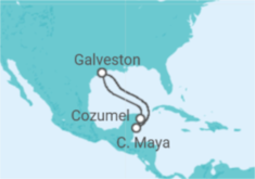 Itinerario del Crucero México - Royal Caribbean