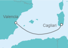 Itinerario del Crucero Italia - MSC Cruceros