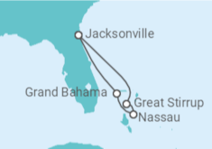 Itinerario del Crucero Bahamas - Norwegian Cruise Line