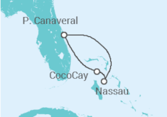 Itinerario del Crucero Bahamas - Royal Caribbean