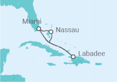 Itinerario del Crucero Bahamas - Royal Caribbean