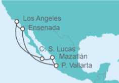 Itinerario del Crucero México - Royal Caribbean