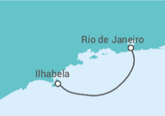 Itinerario del Crucero Brasil - MSC Cruceros