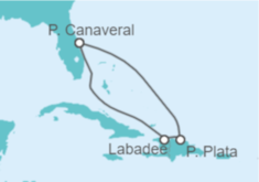 Itinerario del Crucero USA - Royal Caribbean