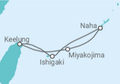 Itinerario del Crucero Japón, Taiwán - MSC Cruceros