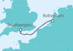 Itinerario del Crucero Holanda - Cunard