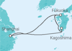 Itinerario del Crucero Japón - Royal Caribbean