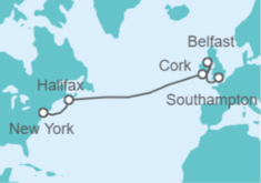 Itinerario del Crucero Canadá - Norwegian Cruise Line