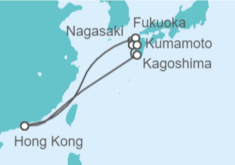 Itinerario del Crucero Japón - Royal Caribbean