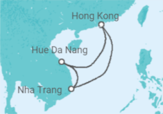 Itinerario del Crucero Vietnam - Royal Caribbean