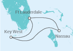 Itinerario del Crucero USA, Bahamas - Celebrity Cruises