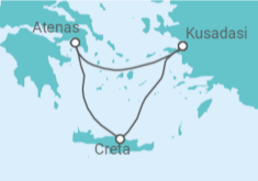 Itinerario del Crucero Grecia - Celestyal Cruises