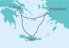 Itinerario del Crucero Grecia, Turquía - Celestyal Cruises