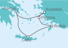 Itinerario del Crucero Grecia - Celestyal Cruises