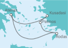 Itinerario del Crucero Turquía, Grecia - Celestyal Cruises