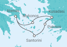 Itinerario del Crucero Grecia - Celestyal Cruises