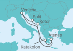 Itinerario del Crucero Croacia - Celestyal Cruises