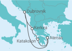 Itinerario del Crucero Croacia - Celestyal Cruises