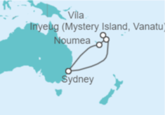 Itinerario del Crucero Nueva Caledonia, Vanuatu - Royal Caribbean