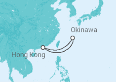 Itinerario del Crucero Japón - Royal Caribbean