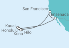 Itinerario del Crucero Hawaiian Islands - Princess Cruises