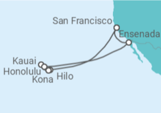 Itinerario del Crucero Hawaiian Islands - Princess Cruises