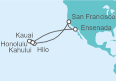 Itinerario del Crucero Hawaiian Islands - Princess Cruises