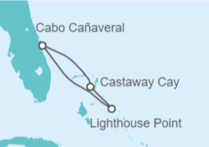 Itinerario del Crucero USA - Disney Cruise Line
