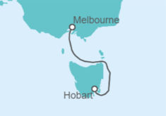 Itinerario del Crucero Australia - Disney Cruise Line