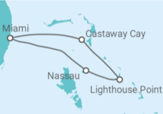 Itinerario del Crucero Bahamas - Disney Cruise Line