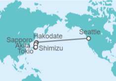 Itinerario del Crucero Japón - Royal Caribbean