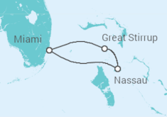 Itinerario del Crucero Bahamas - Norwegian Cruise Line