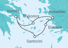 Itinerario del Crucero Grecia - Celestyal Cruises