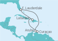 Itinerario del Crucero Curaçao, Aruba - Royal Caribbean