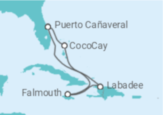 Itinerario del Crucero Jamaica - Royal Caribbean