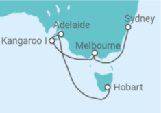 Itinerario del Crucero Australia - Princess Cruises