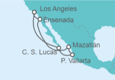 Itinerario del Crucero México - Norwegian Cruise Line