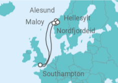 Itinerario del Crucero Noruega - MSC Cruceros