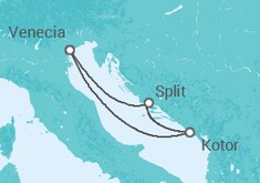 Itinerario del Crucero Montenegro, Croacia TI - MSC Cruceros