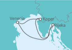 Itinerario del Crucero Eslovenia TI - MSC Cruceros