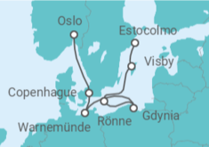 Itinerario del Crucero Dinamarca, Alemania, Polonia, Suecia - MSC Cruceros