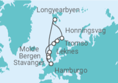 Itinerario del Crucero Noruega - MSC Cruceros