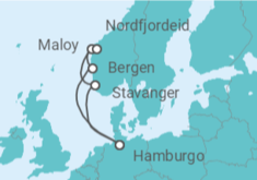 Itinerario del Crucero Noruega - MSC Cruceros