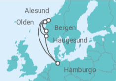 Itinerario del Crucero Noruega TI - MSC Cruceros