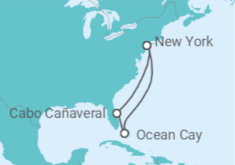 Itinerario del Crucero USA - MSC Cruceros