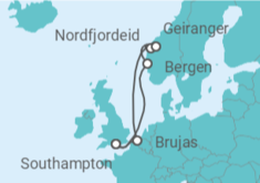 Itinerario del Crucero Bélgica, Noruega - Celebrity Cruises