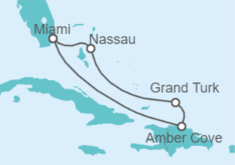 Itinerario del Crucero Bahamas - Carnival