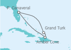 Itinerario del Crucero Bahamas - Carnival