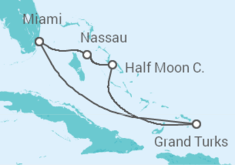 Itinerario del Crucero Bahamas - Carnival