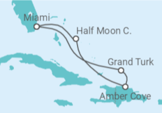 Itinerario del Crucero Bahamas - Carnival